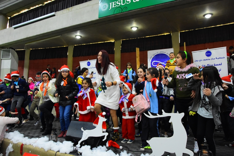 Saint Vincent de paul celebrating Christmas at Jesus & Mary school